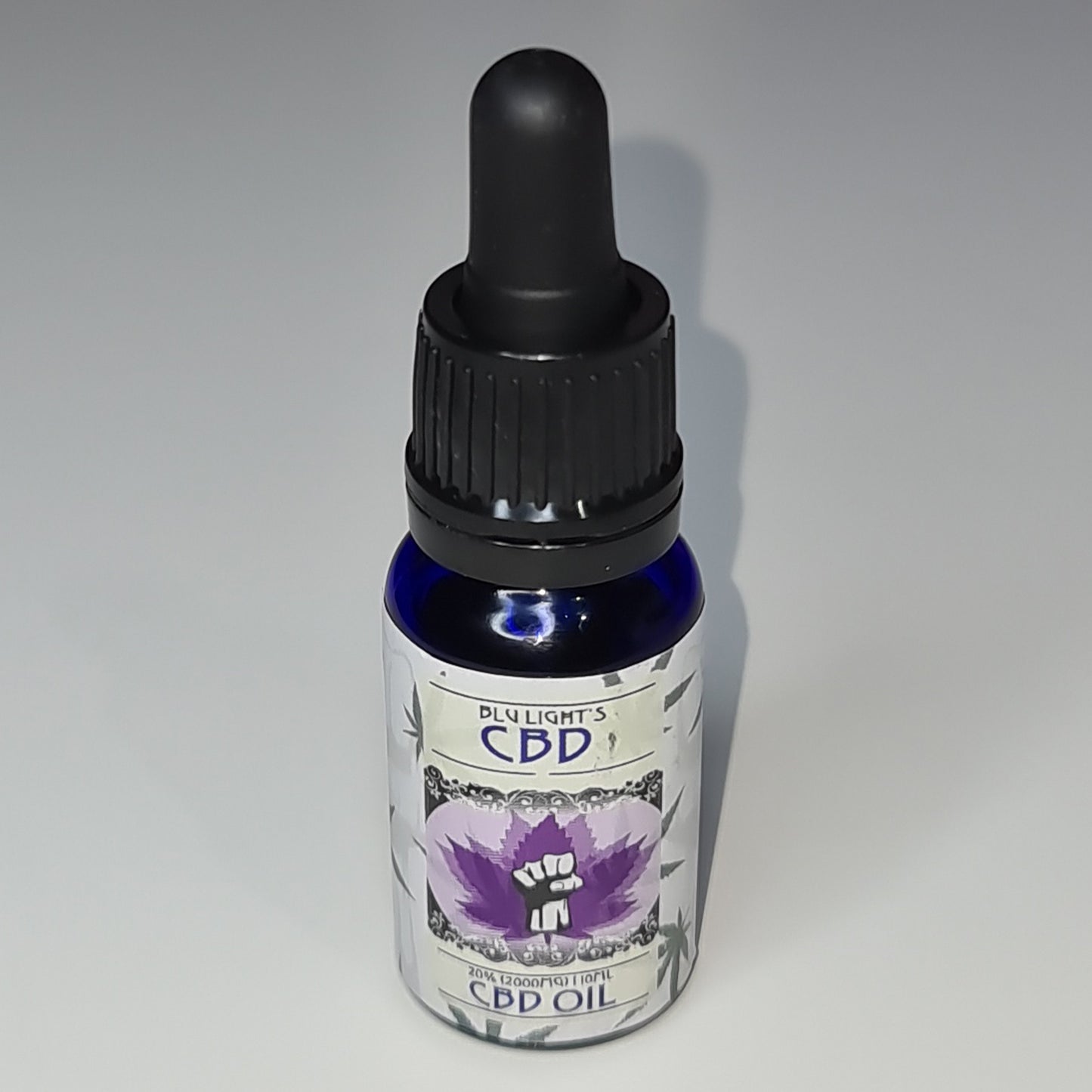 CBD OLJA 20% - 2.000mg/10.000mg CBD - Blu Light's CBD