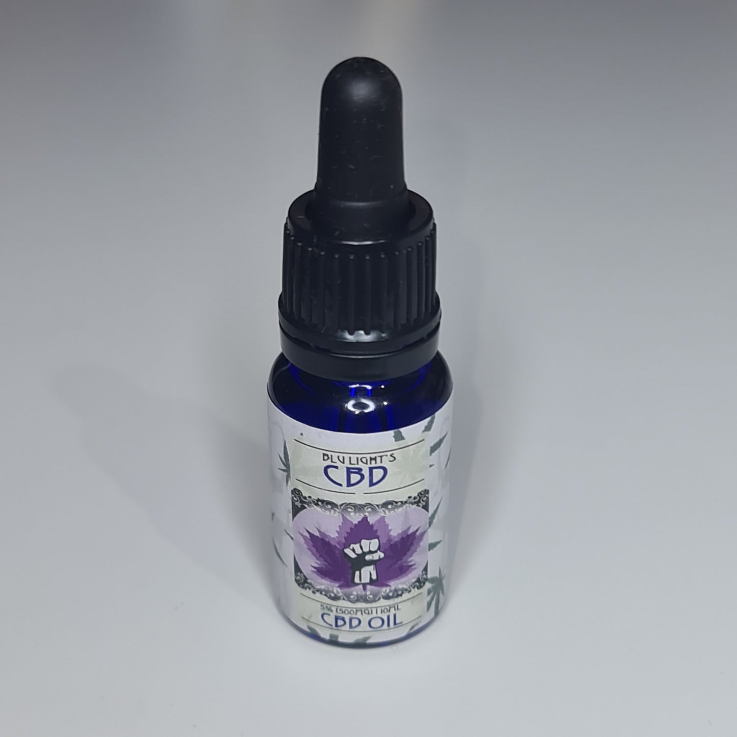 CBD OLJA 5% - 500mg/ 2.500mg CBD - Blu Light's CBD